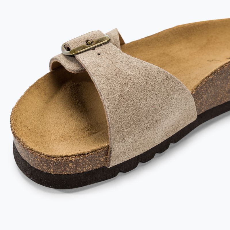 Dámske Šľapky Scholl Estelle Sue dark beige 7