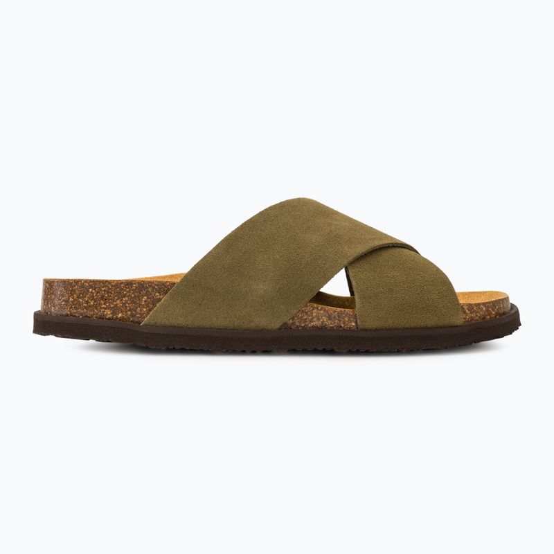 Pánske Šľapky Scholl Leon Sue Hdjmb military green 2