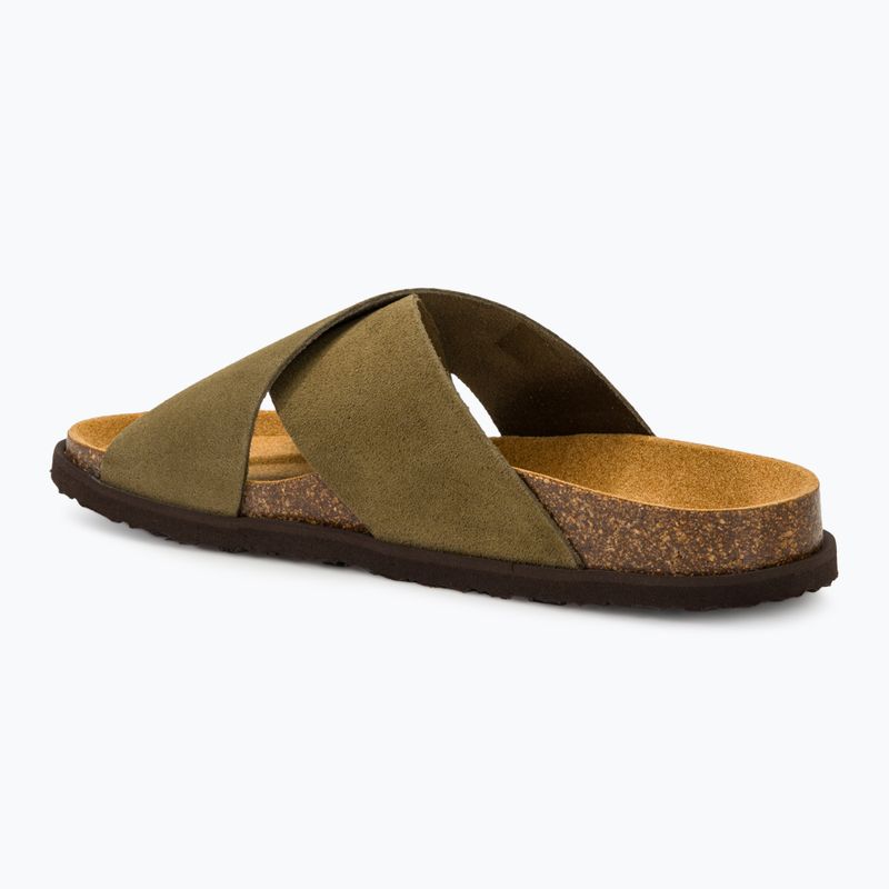 Pánske Šľapky Scholl Leon Sue Hdjmb military green 3
