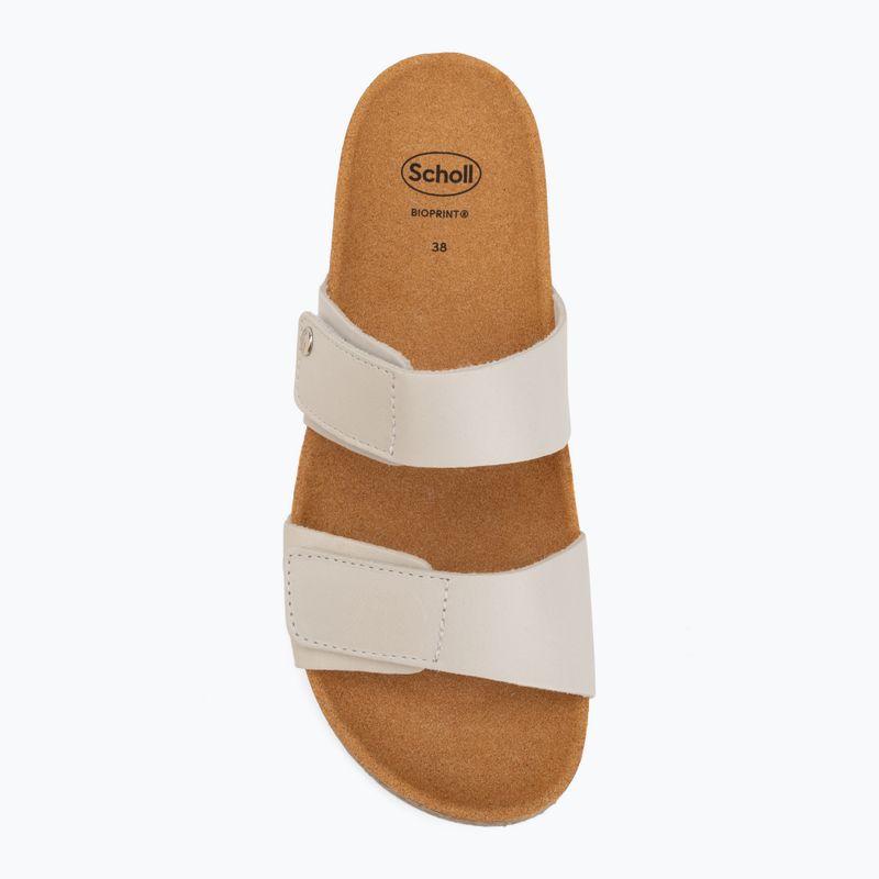 Dámske šľapky Scholl Lusaka 2.0 Med white 5