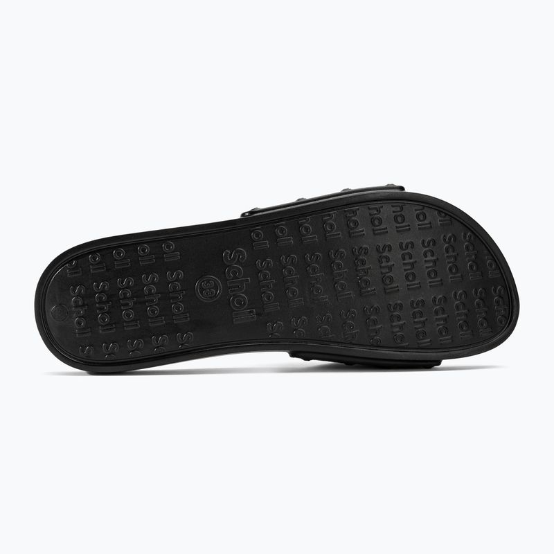 Dámske Šľapky Scholl Pescura Flat Aqua Eva black 4