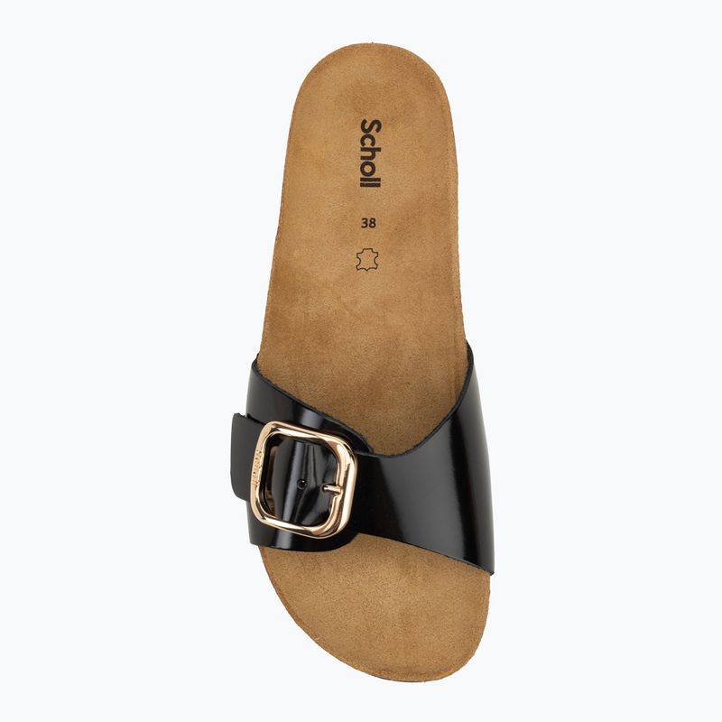 Dámske nazúvaky Scholl Kathleen Printed Leather black 5