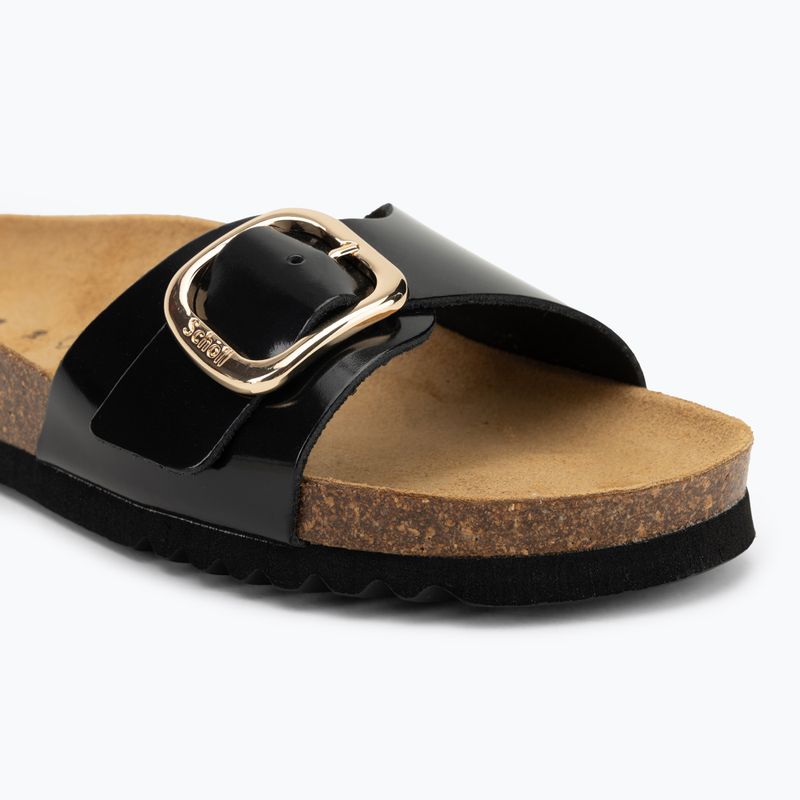 Dámske nazúvaky Scholl Kathleen Printed Leather black 7