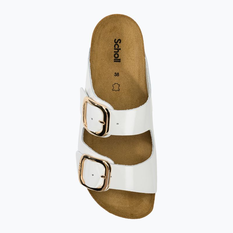 Dámske Šľapky Scholl Noelle Patlea white 5