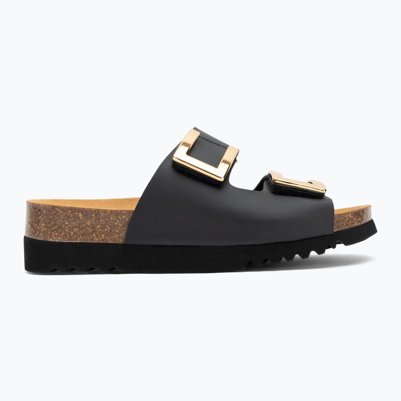 Dámske šľapky Scholl Monterey 2 Straps Ad Med black 2