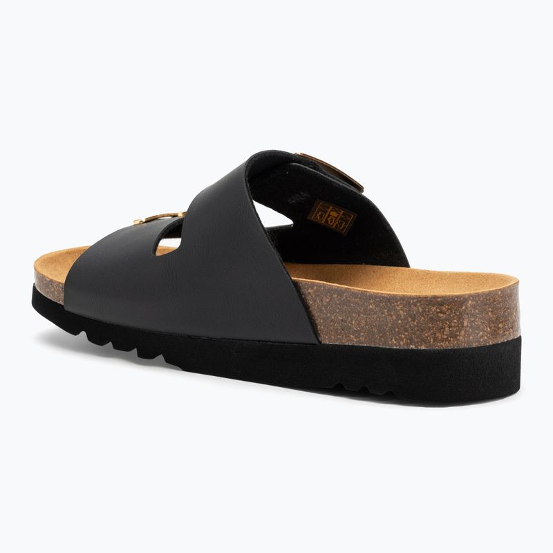 Dámske šľapky Scholl Monterey 2 Straps Ad Med black 3