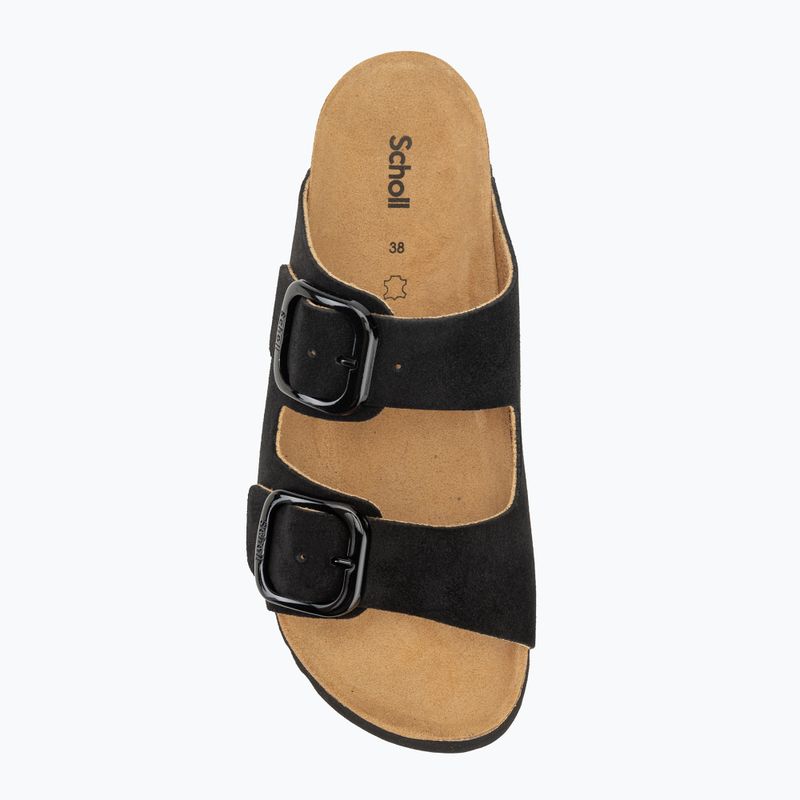 Dámske nazúvaky Scholl Lucie Suede black 5