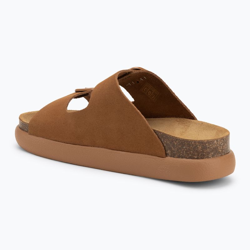 Dámske nazúvaky Scholl Noelle Chunky Suede cognac 3