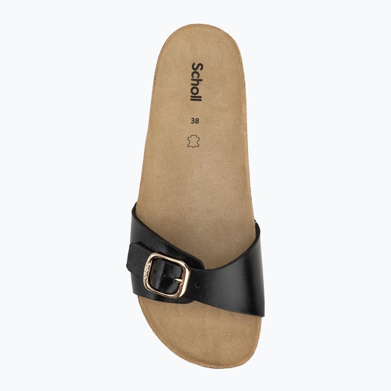Dámske nazúvaky Scholl Estelle Laminated black 5