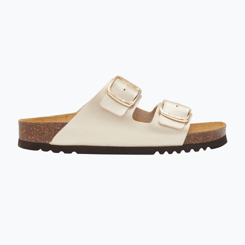 Dámske nazúvaky Scholl Josephine Metal light gold