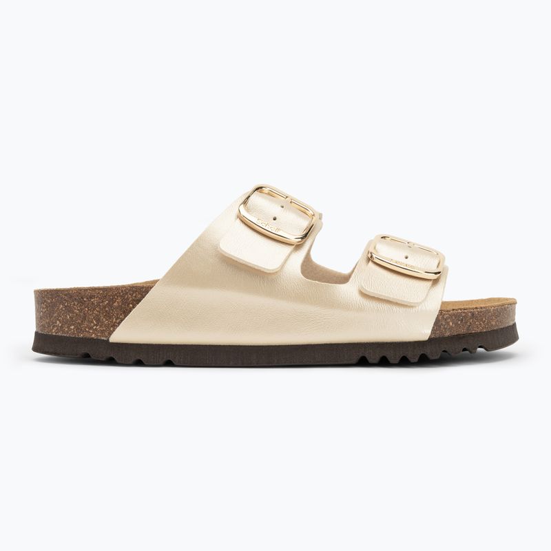 Dámske nazúvaky Scholl Josephine Metal light gold 2