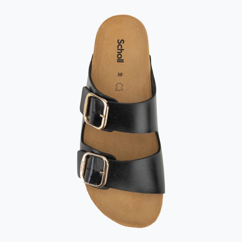 Dámske nazúvaky Scholl Josephine Laminated black 5