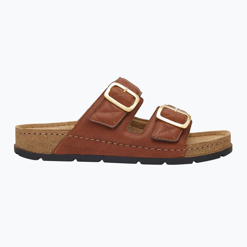 Dámske šľapky Scholl Bora 2 Straps Med tobacco 2