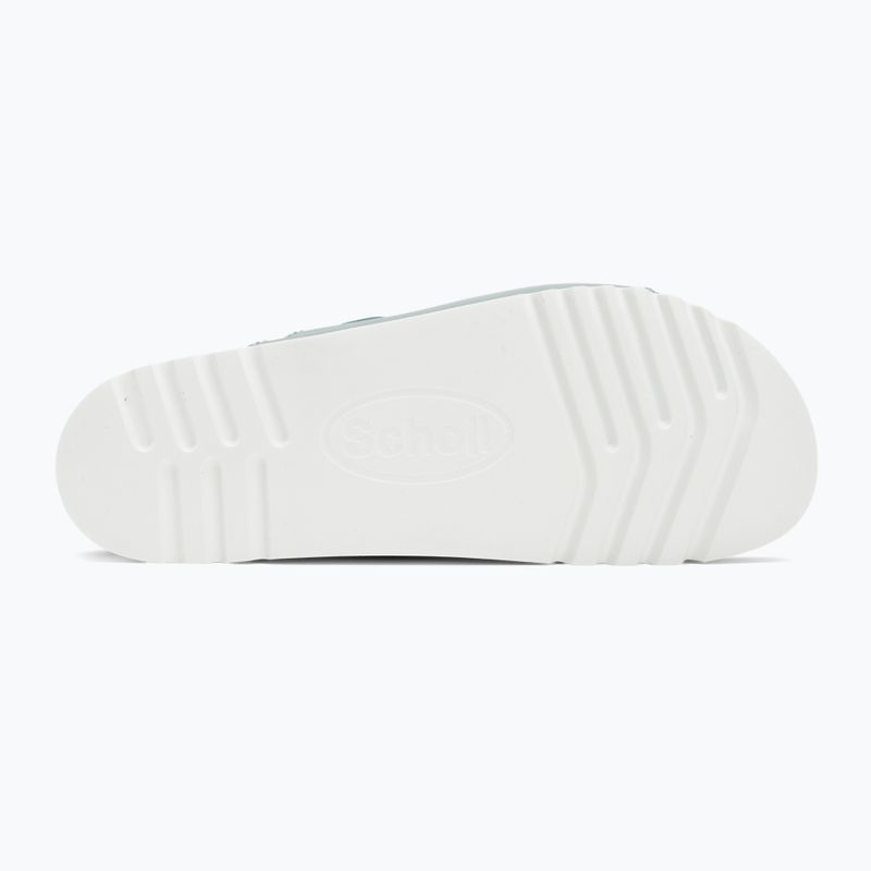 Dámske šľapky Scholl Rio Wedge Ad Med pale blue 4