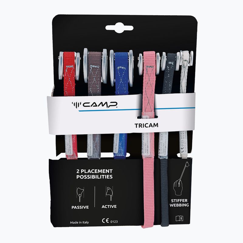Sada lezeckých vklínencov CAMP Tricam 6 pcs 2