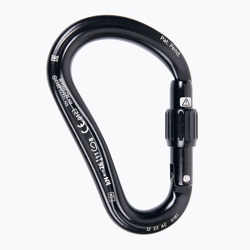 Lezecká karabína CAMP Atom Lock black 2