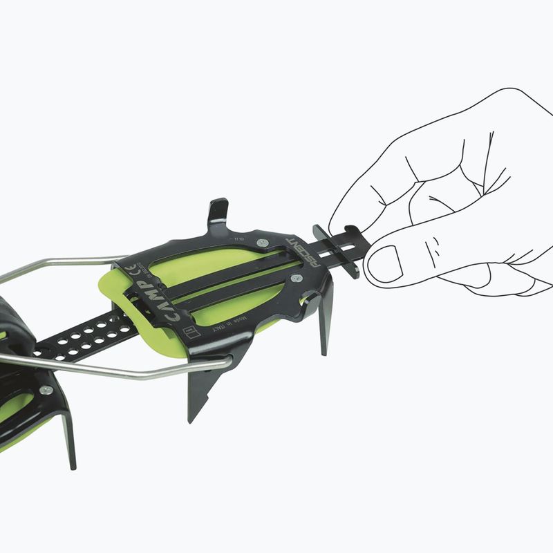 Automatické mačky CAMP Alpinist Pro - Auto/Semi Automatic green 9