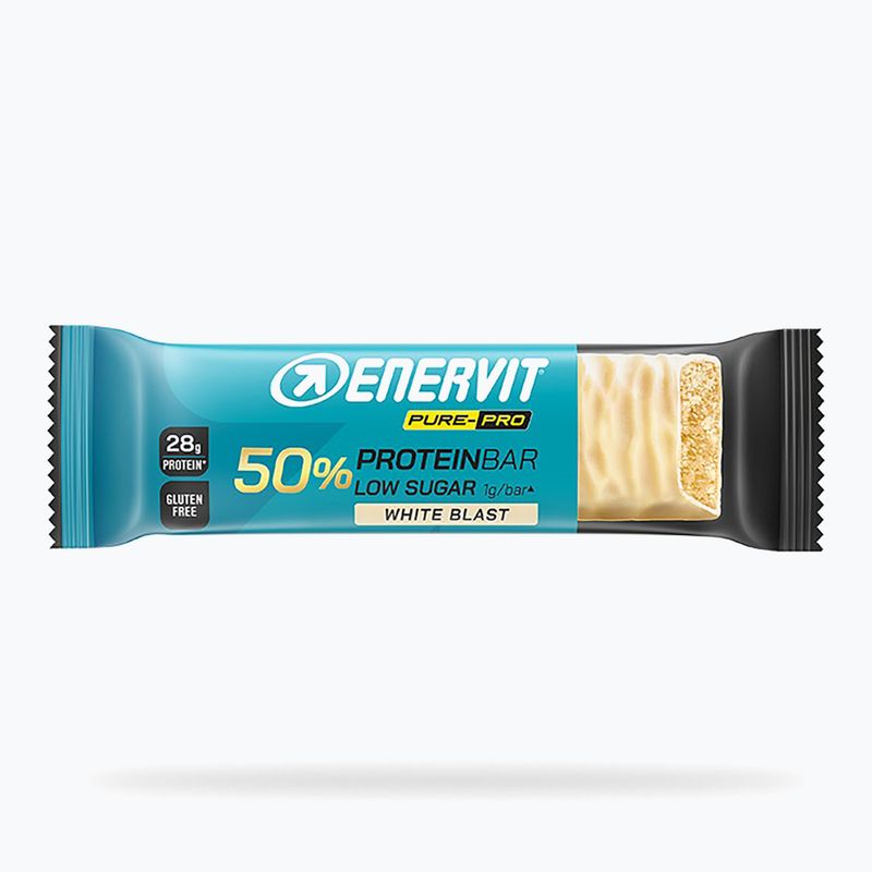 Proteínová tyčinka Enervit PurePro Bar White 50% White Blast