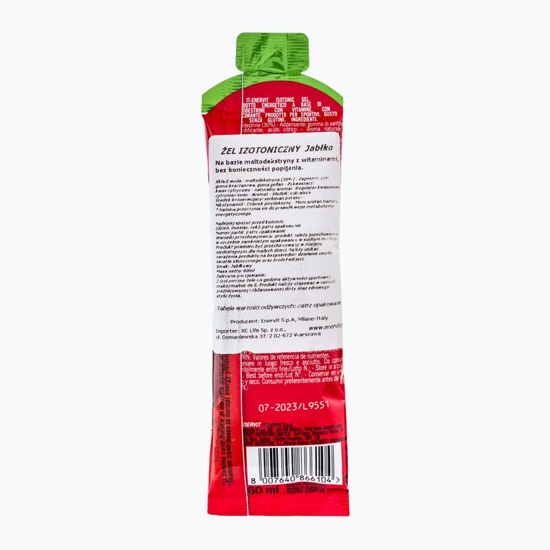 Enervit izotonický gél 60ml jablko 96610 2