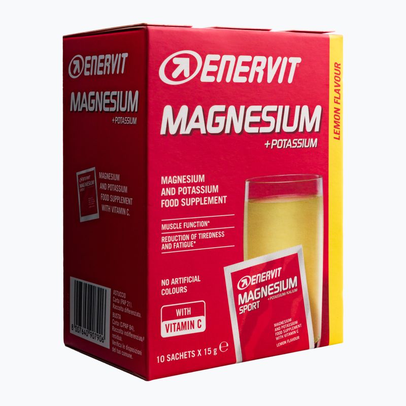 Horčík s draslíkom + vitamín C Enervit 98038 10 x 15 g