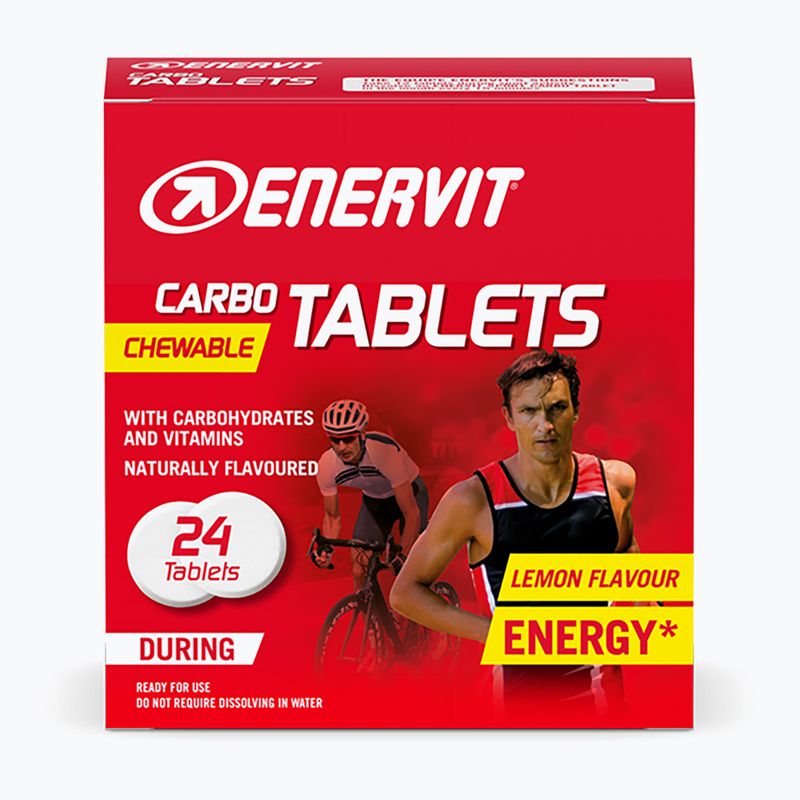 Tablety sacharidové na cmúľanie Enervit Carbo 24 tabs