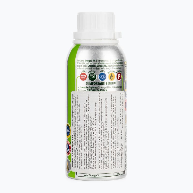 Enervit EnerZona Omega-3 mastné kyseliny RX 110 kapsúl 3