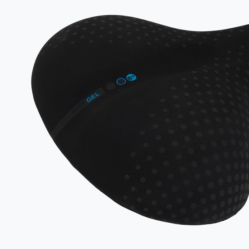 Cyklistické sedlo SAN MARCO City Gél Small 60-90° black 5