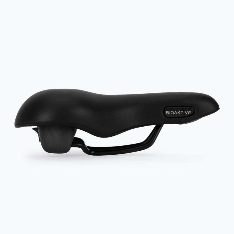 Cyklistické sedlo pánske SAN MARCO Trekking Biofoam Large 30-60 ° black matte 2