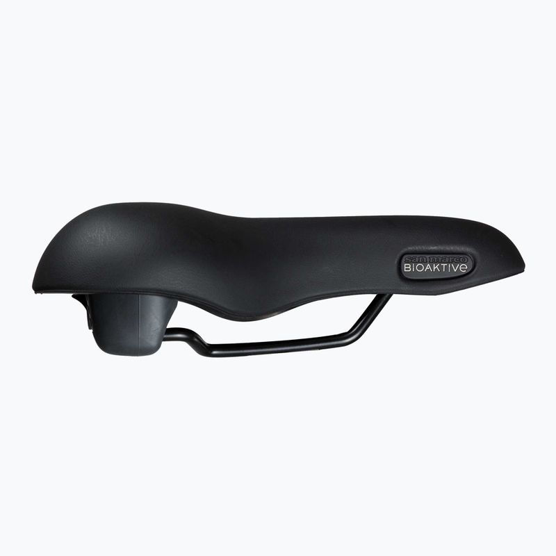 Cyklistické sedlo pánske SAN MARCO Trekking Biofoam Large 30-60 ° black matte