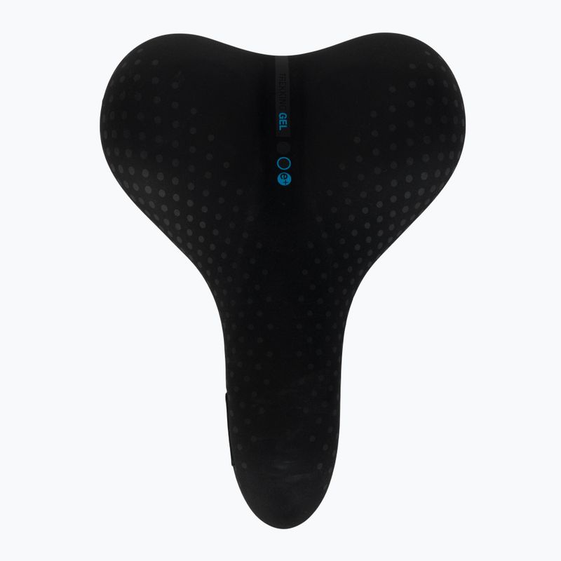 Cyklistické sedlo SAN MARCO Trekking Gél Large 30-60° black 3