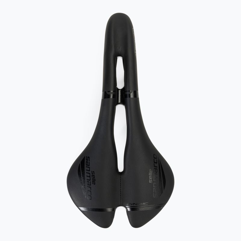 Cyklistické sedlo SAN MARCO Aspide Dynamic Wide Open black 3