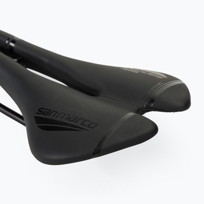 Cyklistické sedlo SAN MARCO Aspide Dynamic Wide Open black 5
