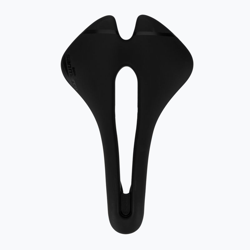 Pánske cyklistické sedlo SAN MARCO Aspide Short Sport Wide Open black 3