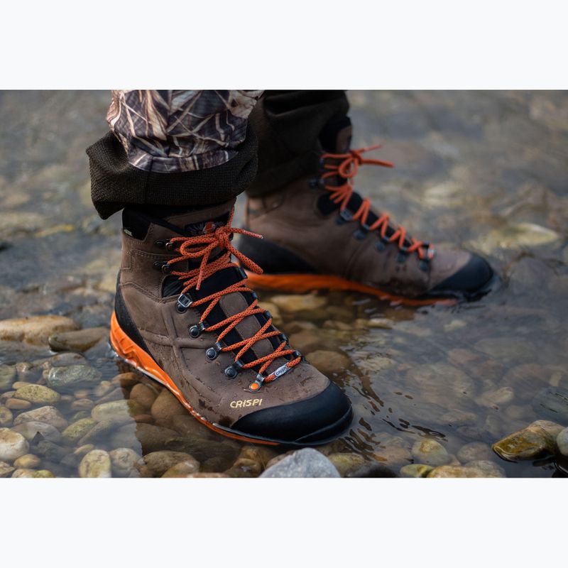 Trekingové topánky Crispi Valdres S.E. GTX dark brown 3