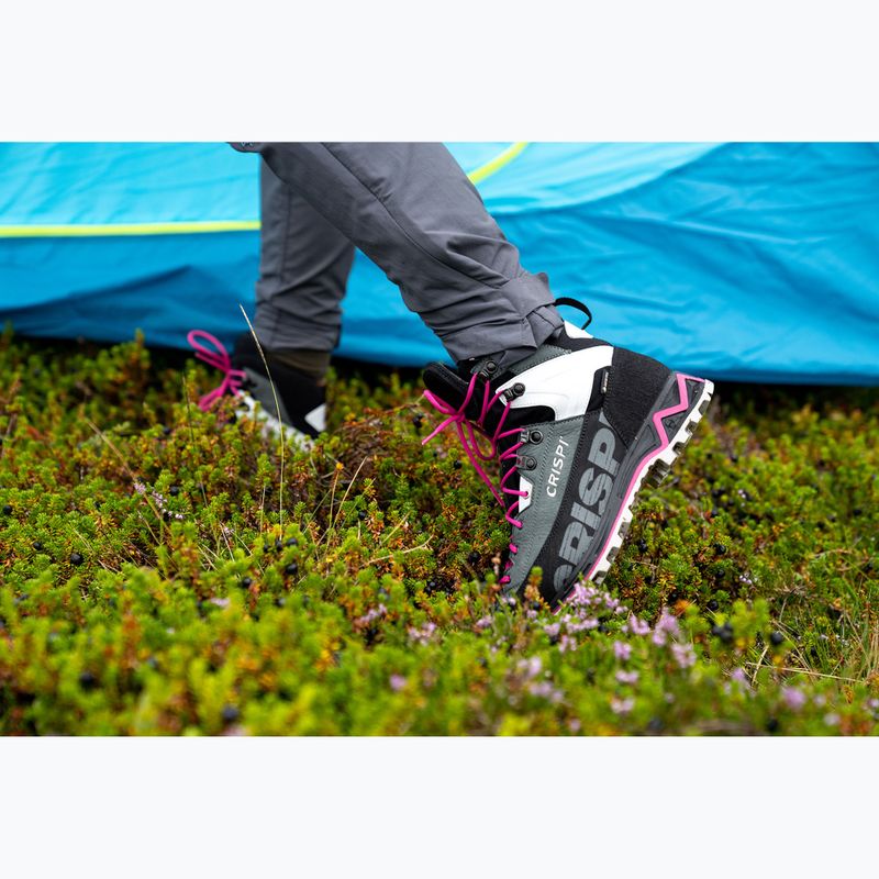 Trekingové topánky Crispi Attiva BP GTX black magent 8