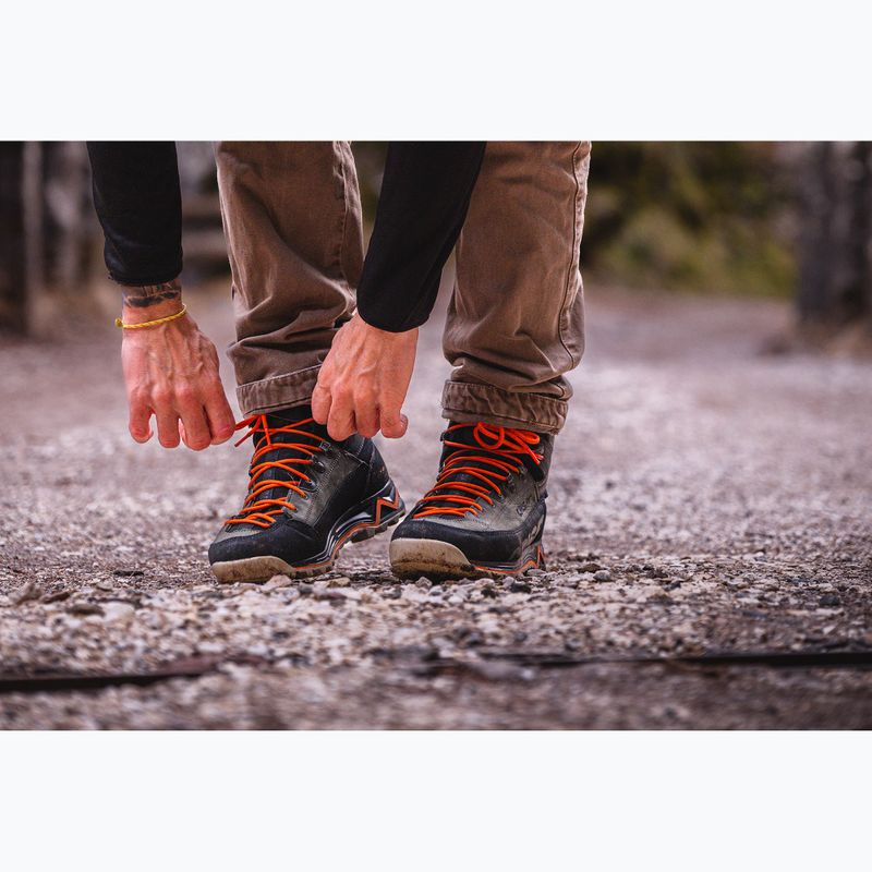 Trekingové topánky Crispi Attiva BP GTX black/orange 4