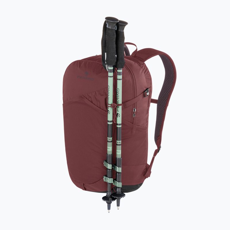 Turistický batoh Ferrino Post 25 l burgund 3