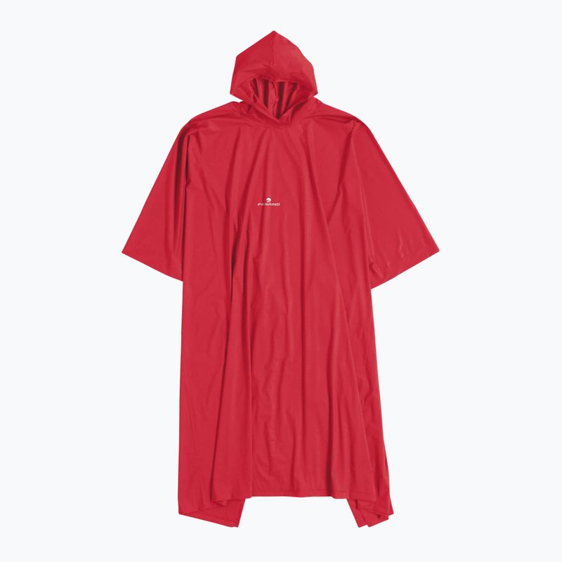 Ferrino detská pláštenka Poncho Jr červená 65162ARR