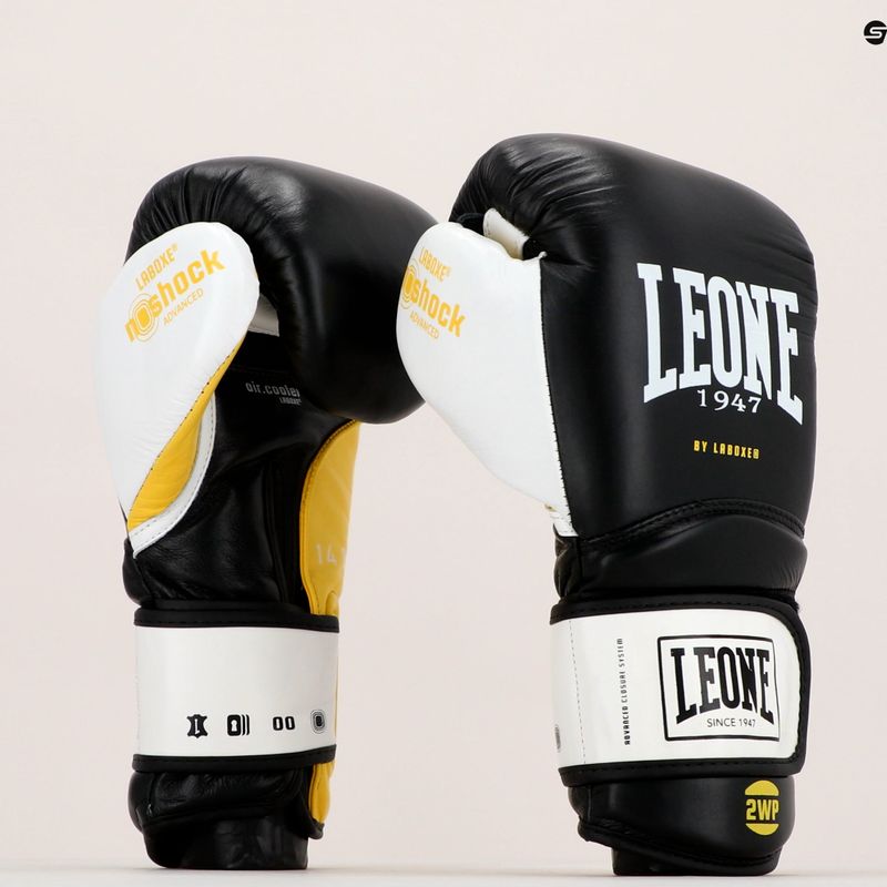 LEONE 1947 Il Tecnico N3 boxerské rukavice čierne GN113 10