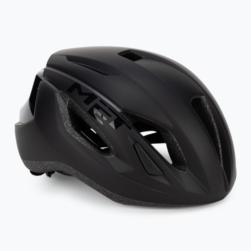 Cyklistická prilba MET Strale čierna 3HM107MONO1