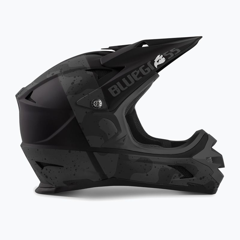 Cyklistická prilba Bluegrass Intox black camo matte 3