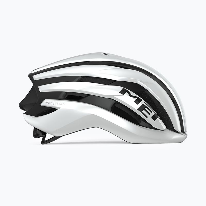 Cyklistická prilba MET Trenta Mips white/black matte glossy 2