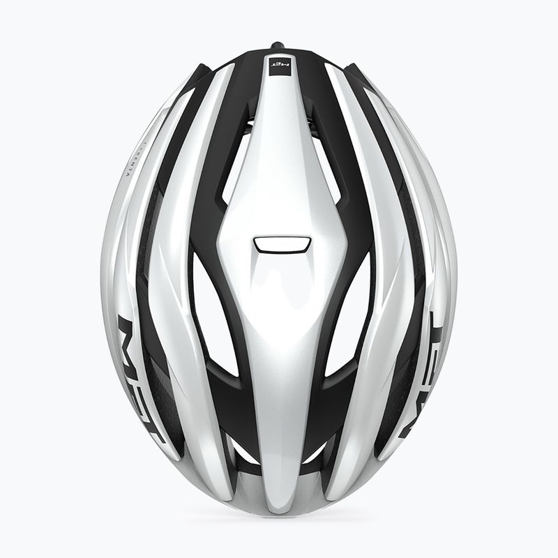 Cyklistická prilba MET Trenta Mips white/black matte glossy 4