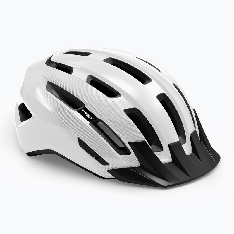 Cyklistická prilba MET MET Downtown white glossy 6