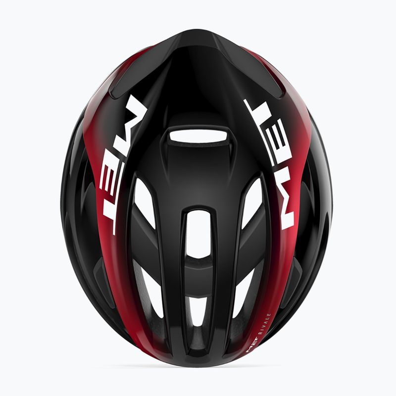 Cyklistická prilba MET Rival II Mips black/red metallic glossy 4