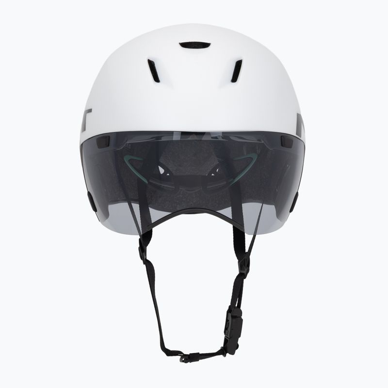 Cyklistická prilba MET Codatronica white/silver matte glossy 2