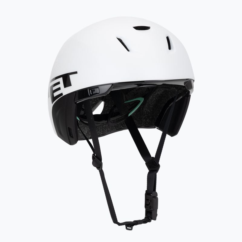 Cyklistická prilba MET Codatronica white/silver matte glossy 8