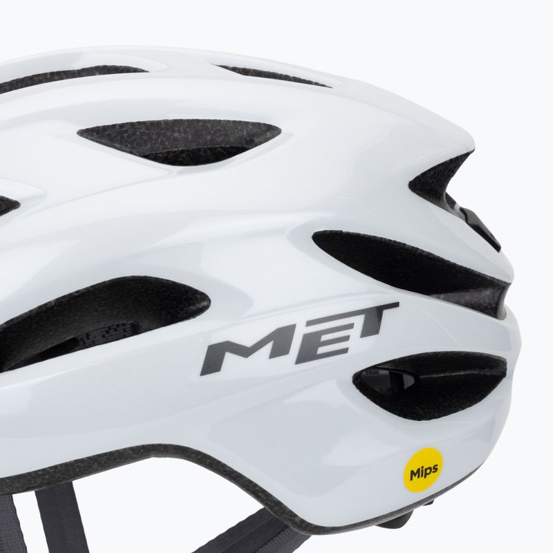 Cyklistická prilba MET Idolo Mips white glossy 7