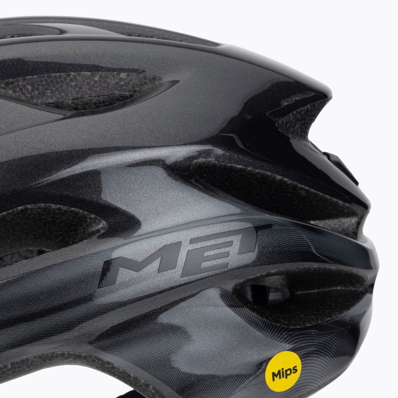Cyklistická prilba MET Idolo Mips titanium glossy 7