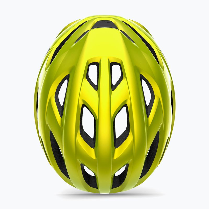 Cyklistická prilba MET Idolo Mips lime yellow metallic glossy 4